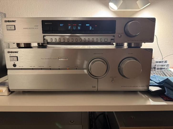 Sony QS-versterker en -tuner, Audio, Tv en Foto, Versterkers en Ontvangers, Zo goed als nieuw, 60 tot 120 watt, Sony, Ophalen