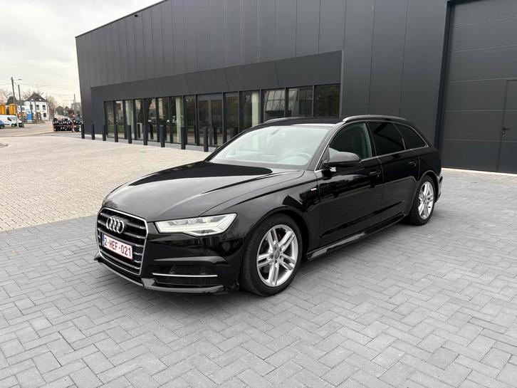 Audi A6 Ultra S-line, Autos, Audi, Particulier, A6, Diesel, Euro 6, Break, 5 portes, Noir, Noir, Cuir et Alcantara, Enlèvement