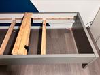 Bed bopita, donkergrijs. 90 op 200cm, Ophalen, Gebruikt, Lattenbodem