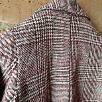 3/4 geruite jas beschikbaar voor biedingen