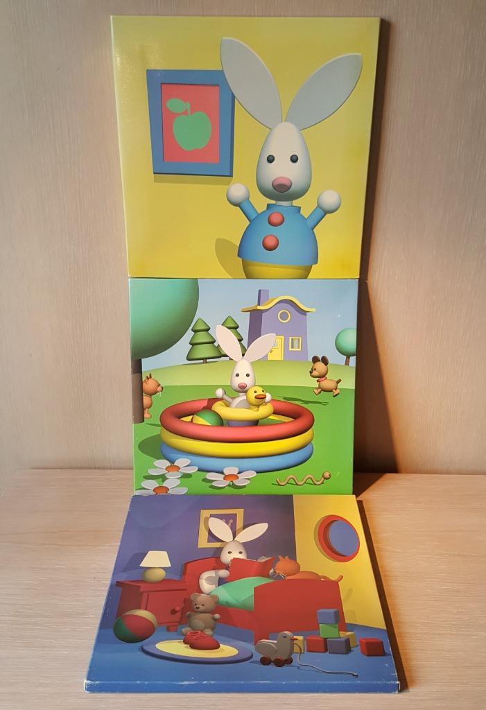 3 canvasprints met Hopla - kinderkamer, Kinderen en Baby's, Kinderkamer | Inrichting en Decoratie, Gebruikt, Wanddecoratie, Ophalen of Verzenden