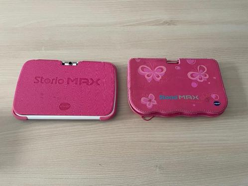Vtech storio max xl + 4 spelletjes en 1 gratis storio max, Kinderen en Baby's, Speelgoed | Vtech, Zo goed als nieuw, Ophalen