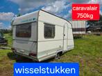 Caravan caravalair 750kg wisselstukken raam deur chassis enz, Enlèvement