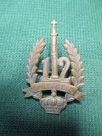 Insigne de béret du 12ième de ligne 1949, Collections, Envoi, Armée de terre, Emblème ou Badge