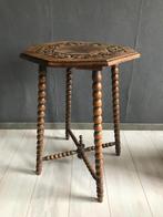 Antieke Engelse Bijzettafel Bobbin, Antiek en Kunst, Ophalen