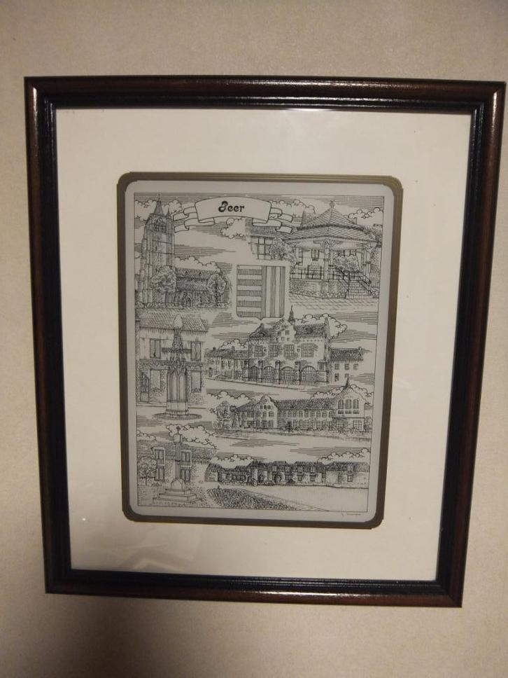 Glasgravure Gerard Swaenepoel, Antiek en Kunst, Kunst | Etsen en Gravures, Ophalen of Verzenden