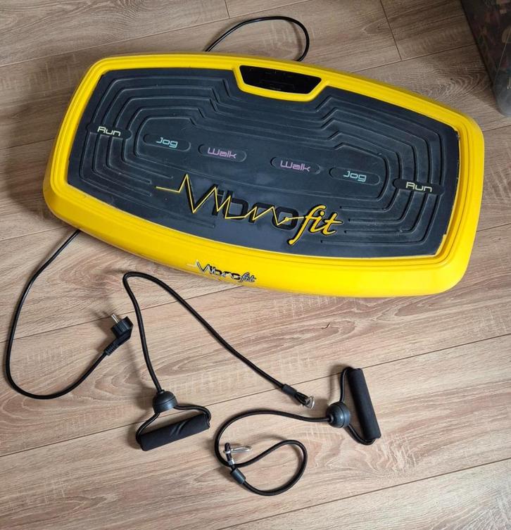 VibroFit + Gratis 2 Slim Abs XL, Sport en Fitness, Fitnessapparatuur, Zo goed als nieuw, Trilplaat, Ophalen of Verzenden