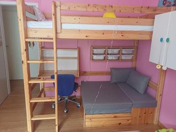 enfant, Enlèvement, Utilisé, Lit mezzanine