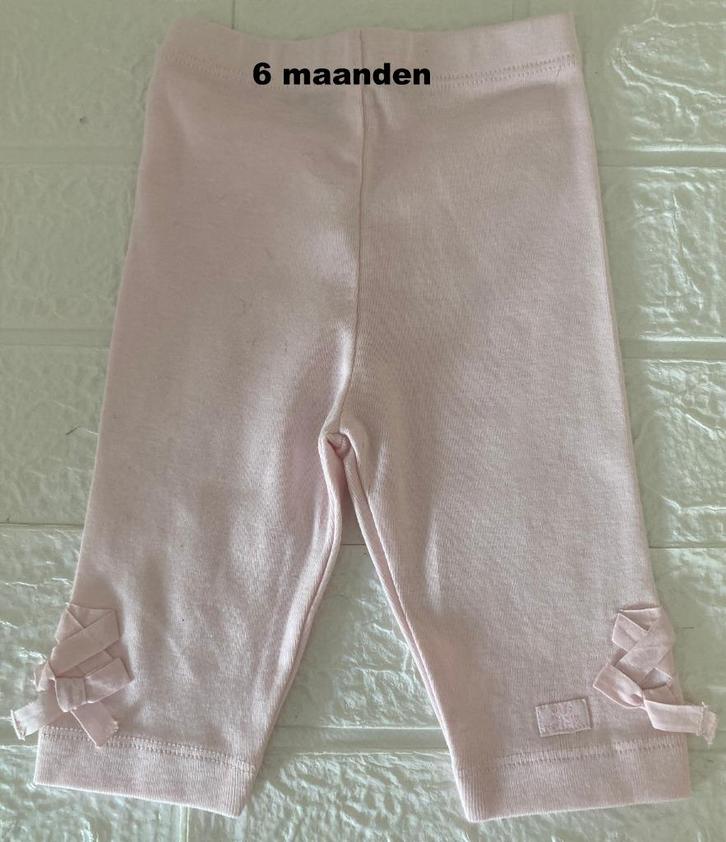 Lili Gaufrette - roze legging met strikjes/nieuw-maat 68, Kinderen en Baby's, Babykleding | Maat 68, Nieuw, Meisje, Broekje, Ophalen of Verzenden