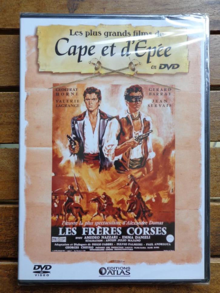 )))  Les Frères Corses  //  Aventure   (((, CD & DVD, DVD | Aventure, Neuf, dans son emballage, Tous les âges, Enlèvement ou Envoi