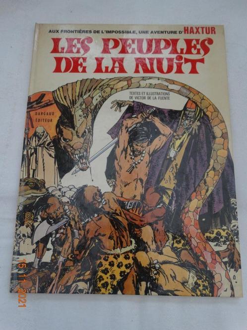 BD - HAXTUR - LES PEUPLES de la NUIT - T1 - EO - 1972 - TBE, Boeken, Stripverhalen, Zo goed als nieuw, Eén stripboek, Ophalen of Verzenden