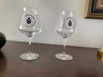 Set van 2 glazen Brasserie Artisanale de Vaucelle, nieuw, Ophalen of Verzenden, Nieuw, Bierglas