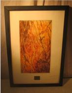 Mooie Ets 'In het Stuikgewas' - Gesigneerd, Antiek en Kunst, Kunst | Etsen en Gravures, Ophalen of Verzenden