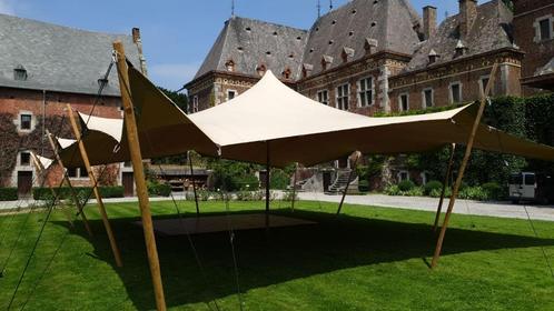 Stretchtent Feesttent Partytent 10,5 x 16,5 mtr, Tuin en Terras, Partytenten, Gebruikt, Overige typen, 2 meter of meer, 8 meter of meer