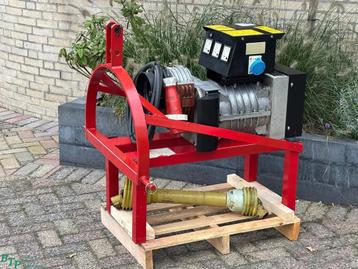 Gebruikte Tractorgenerator generator aftakas noodstroom TAD3 beschikbaar voor biedingen