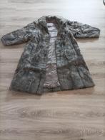 Echte Bontjas, Kleding | Dames, Maat 42/44 (L), Zo goed als nieuw, Grijs, Ophalen