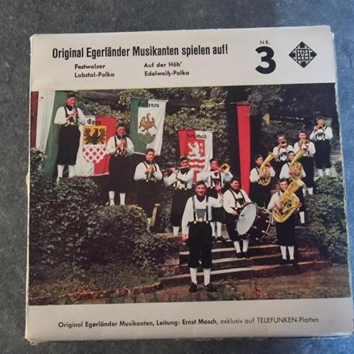 EP Original Egerländer Musikanten Spielen Auf! Folge 3, CD & DVD, Vinyles Singles, Utilisé, EP, Musique du monde, 7 pouces, Enlèvement ou Envoi