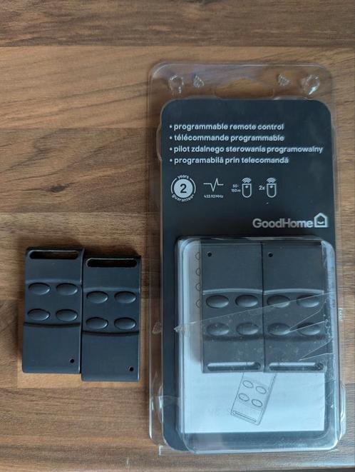 Afstandsbediening garagepoort GoodHome 4 stuks 433 Mhz, Elektronische apparatuur, Overige elektronische apparatuur, Nieuw, Ophalen