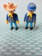 Playmobil, 2 northern soldiers civil war., Ophalen of Verzenden, Zo goed als nieuw