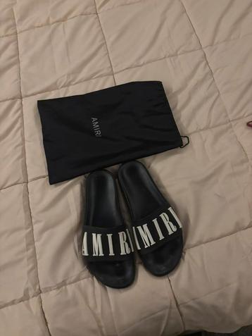 Amiri Logo Slippers – Origineel, Maat 40 beschikbaar voor biedingen