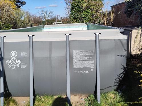 Zwembad INTEX (4 meter/2 meter), Tuin en Terras, Zwembaden, Gebruikt, Opzetzwembad, 80 tot 120 cm, 200 tot 400 cm, 200 tot 300 cm