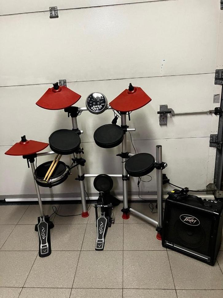 Elektrische drum Medeli dd501 + Peavey versterker, Muziek en Instrumenten, Drumstellen en Slagwerk, Gebruikt, Overige merken, Elektronisch