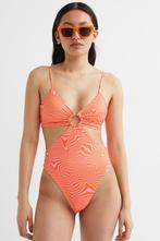 Cutout H&M badpak nieuw met labels, maat XS oranje-roze, Vêtements | Femmes, Vêtements de Bain & Maillots de Bain, Neuf, H&M, Enlèvement ou Envoi