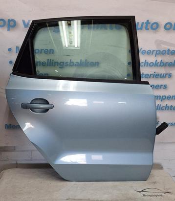 Deur Portier VW Polo 6R 6C rechts achter compleet kleur LD5M beschikbaar voor biedingen