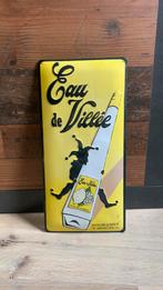 Eau de Villée emaille bord, Ophalen of Verzenden, Gebruikt, Reclamebord