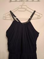 Mango feest-/baljurk (maat S) donkerblauw met bandjes, Kleding | Dames, Ophalen, Mango, Blauw, Zo goed als nieuw