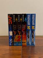 NEUF > Lot x6 VHS Vierges Enregistrables, CD & DVD