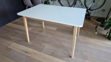 Eettafel 120 x 80, Huis en Inrichting, Tafels | Eettafels, Ophalen, 100 tot 150 cm, 50 tot 100 cm, Zo goed als nieuw