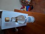 Fles alcohol., Ophalen