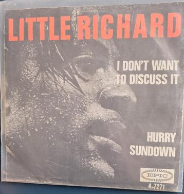 Little Richard- I don't want to discuss it