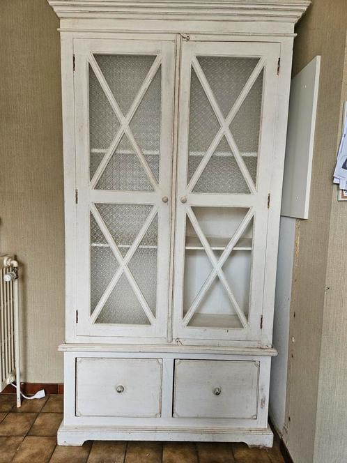 Voorraadkast Rivièra Maison, Huis en Inrichting, Kasten | Buffetkasten, Gebruikt, Glas, Ophalen
