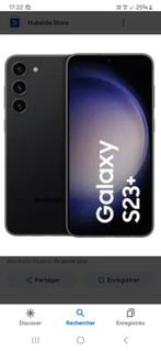 Samsung Galaxy S23 +, Télécoms, Téléphonie mobile | Samsung, Galaxy S23, Comme neuf, Noir, Enlèvement ou Envoi
