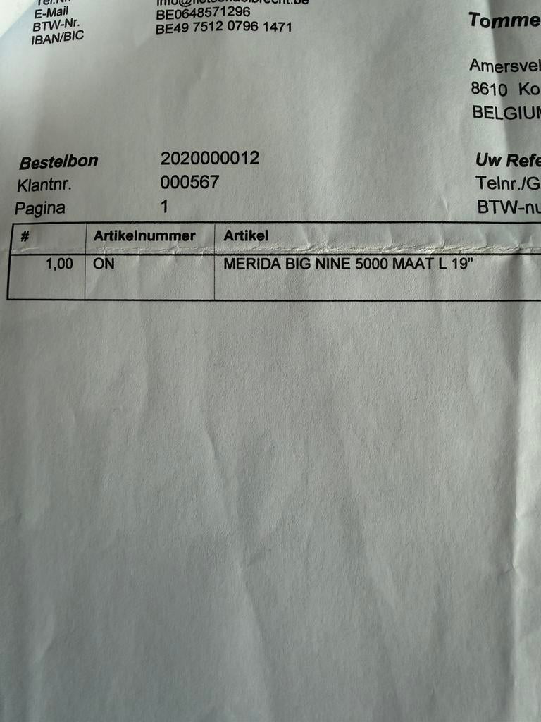 Merida big nine 5000 maat L, Enlèvement ou Envoi, Comme neuf