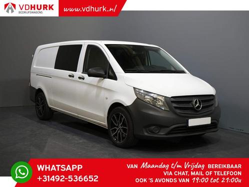 Mercedes-Benz Vito 114 CDI Aut. L3 XL 2x Schuifdeur/ LMV/ Cr, Autos, Camionnettes & Utilitaires, Entreprise, ABS, Air conditionné