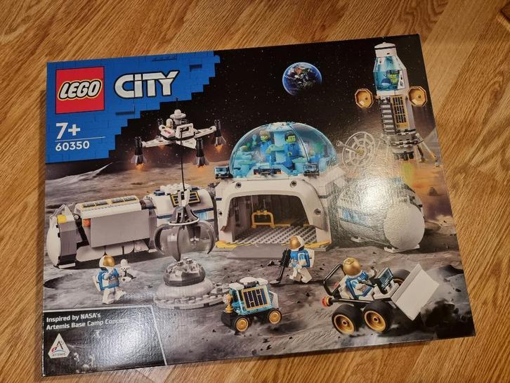 NIEUW - LEGO City 60350 Onderzoeksstation op de Maan, Kinderen en Baby's, Speelgoed | Duplo en Lego, Nieuw, Lego, Complete set
