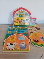 Pakket houten inlegpuzzels, Enlèvement