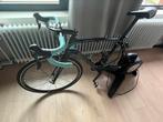 Tacx smart trainer met fiets, Ophalen, Zo goed als nieuw, Carbon