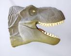 Dino's: 1 pvc kop, 2 handpoppen jurassic world , mok/tas, Ophalen of Verzenden, Gebruikt, Ontdekken