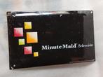 Minute Maid reclamebord, Ophalen of Verzenden, Reclamebord