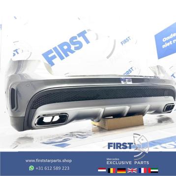 W156 BUMPER GLA45 AMG ACHTERBUMPER ZWART WIT GRIJS Mercedes  beschikbaar voor biedingen