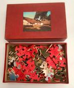 Puzzle en bois Tintin Tintin petite ferme en Campine, Enlèvement ou Envoi, Tintin, Comme neuf, Image, Affiche ou Autocollant