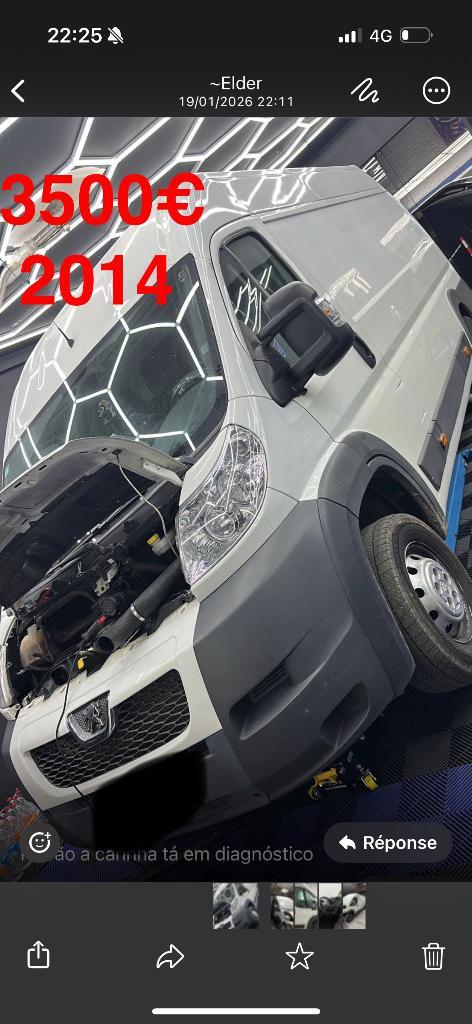 Peugeot boxer 2014 hdi Renault Master 2011dci, Autos, Peugeot, Particulier, Boxer, Diesel, Enlèvement