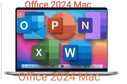 VOOR MAC: Microsoft Office 2024 LTSC Standard, Computers en Software, Office-software, Nieuw, MacOS, Excel, OneNote, Outlook, Powerpoint