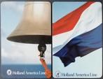 2 Speelkaarten Holland America Line, Verzamelen, Speelkaarten, Jokers en Kwartetten, Ophalen of Verzenden