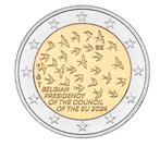 2 euros Belgique 2024 Présidence de l'UE en porte-monnaie, 2 euros, Enlèvement ou Envoi, Belgique