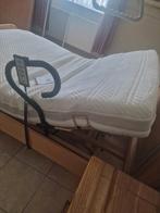 Electr verstelbaar bedsysteem - burmeier lippe syst 120,140, Ophalen, Verstelbaar, Beige, Zo goed als nieuw